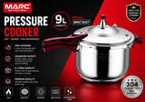 9L Stainless Steel Pressure Cooker BMC1007
