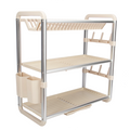 3-TIER ALUMINUM DISH RACK